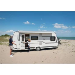 Fiamma F80s 320 cassetteluifel polar white - Royal Grey  V25