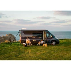 Online Fiamma F80s 370 cassetteluifel deep black - Royal Grey  V25