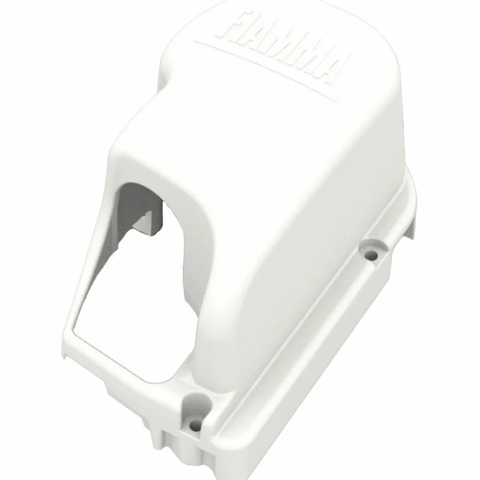 Fiamma F45s eindkap rechts polar white