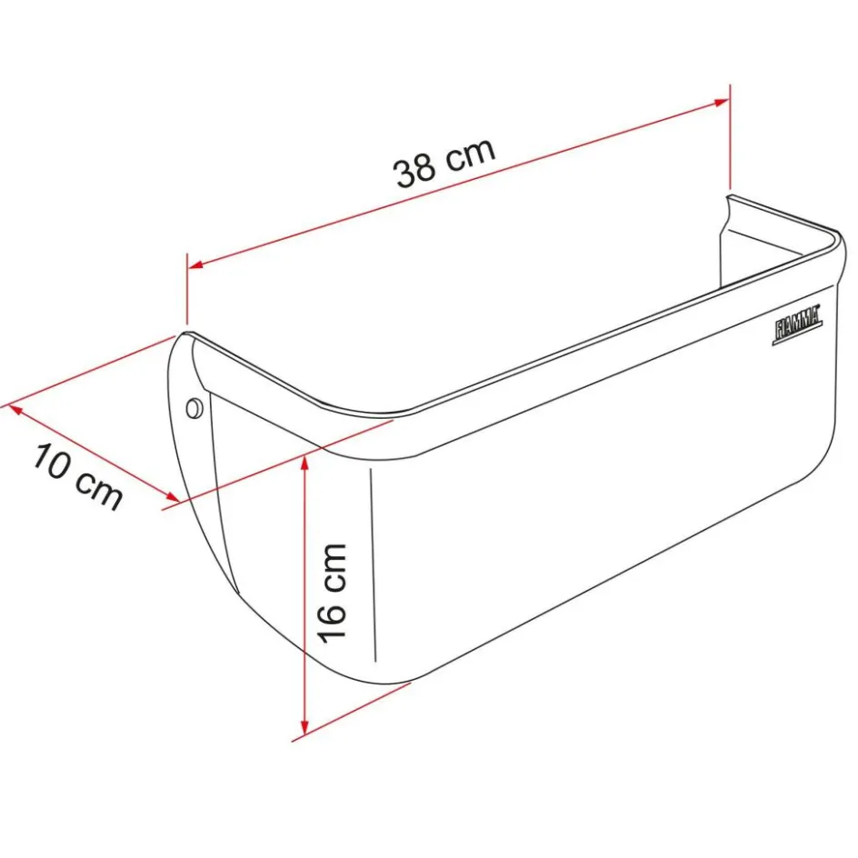 Fiamma Pocket opbergbakje XL