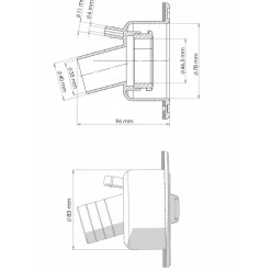 Fiamma Watervuldop met slot white
