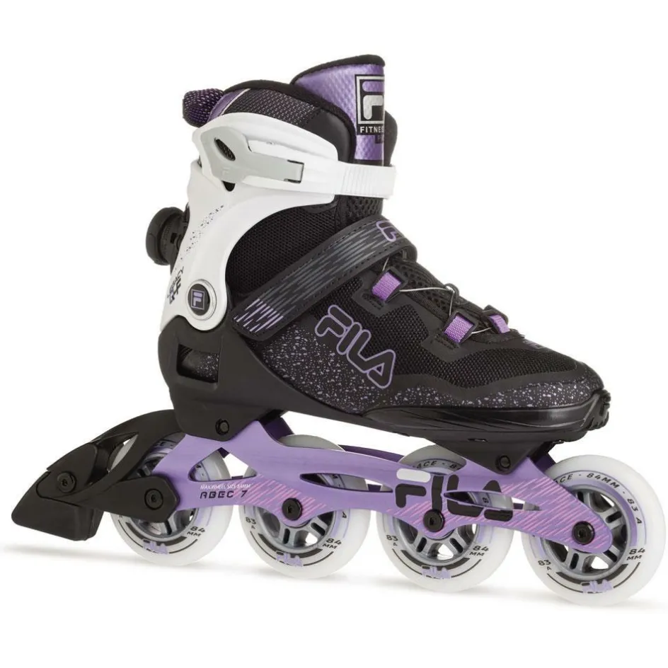 Sale Fila Legacy QF inline skates dames black violet