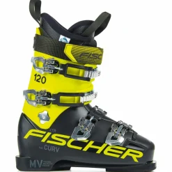 Hot Fischer The Curv 120 XTR skischoenen heren black yellow