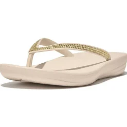 Online Fitflop iQushion Sparkle slippers dames stone beige