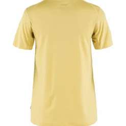 Sale Fjällräven Abisko Day Hike SS shirt dames mais yellow
