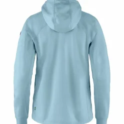 Fjällräven Abisko Grid fleece vest dames breeze blue