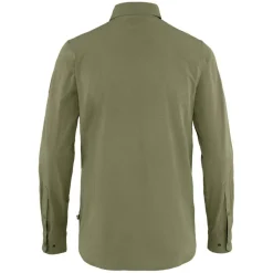 Clearance Fjällräven Abisko Trekking LS overhemd heren light olive