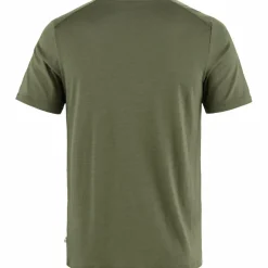 Clearance Fjällräven Abisko Wool Classic shirt heren laurel green