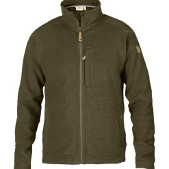 Hot Fjällräven Buck fleece vest heren dark olive