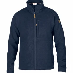 Fjällräven Buck fleece vest heren dark navy