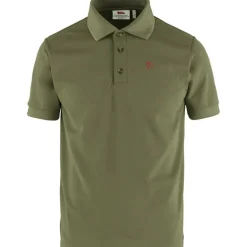 Fjällräven Crowley Piqué polo heren light olive