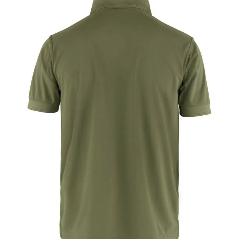 Fjällräven Crowley Piqué polo heren light olive