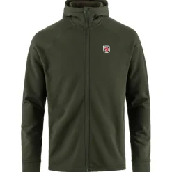 Fjällräven Expedition Hoodie fleece vest heren deep forest