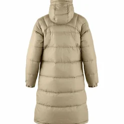 Fjällräven Expedition Long Down parka outdoor jack dames fossil