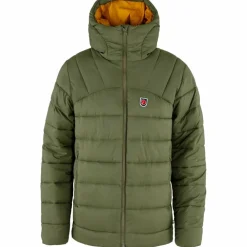 Fjällräven Expedition Mid Winter outdoor jack heren green mustard yellow