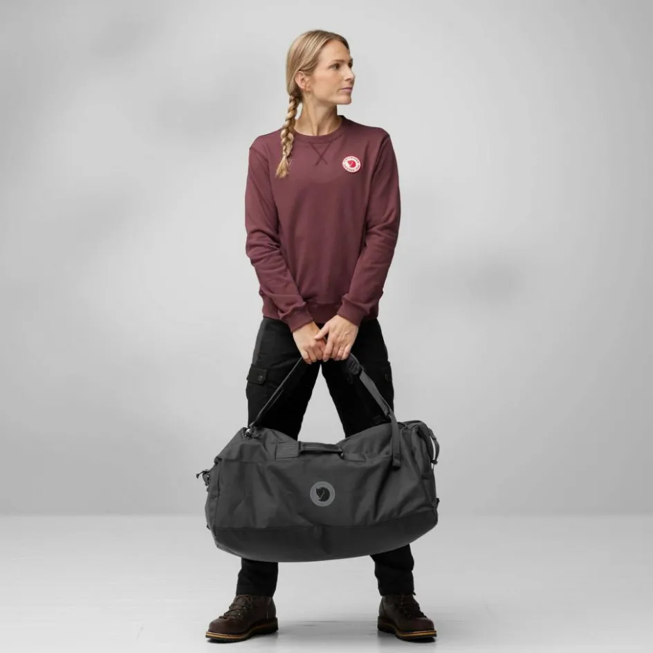 Fjällräven Färden Duffel 80 liter reistas coal black