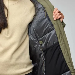 Fjällräven HC Hydratic Padded parka outdoor jack dames  laurel green