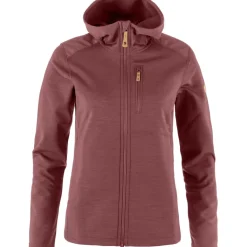 Online Fjällräven Keb Hoodie fleece vest dames mesa purple