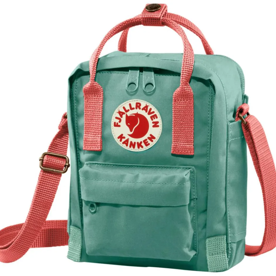 Best Fjällräven Kånken Sling schoudertas frost green-peach
