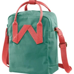 Best Fjällräven Kånken Sling schoudertas frost green-peach