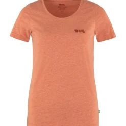 Best Fjällräven Logo shirt dames rowan red melange