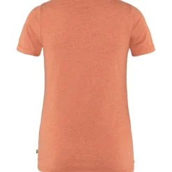 Best Fjällräven Logo shirt dames rowan red melange