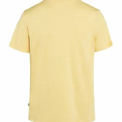Discount Fjällräven Logo shirt dames mais yellow