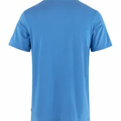 Hot Fjällräven Lush Logo shirt heren un blue