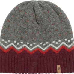 Discount Fjällräven Ovik Knit muts dark garmet