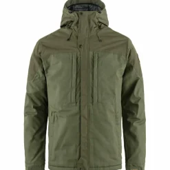 Outlet Fjällräven Skogsö Padded outdoor jack heren laurel green