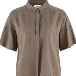 Fjällräven Övik Hemp blouse dames suede brown