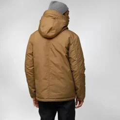 Fjällräven Övik Padded outdoor jack heren wood brown