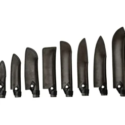 Forged Lederen beschermhoes broodmes