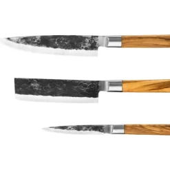 Discount Forged Olive 3-delige messenset