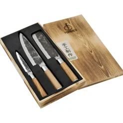 Discount Forged Olive 3-delige messenset