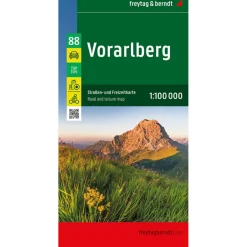 Freytag & Berndt  Voralberg wegenkaart