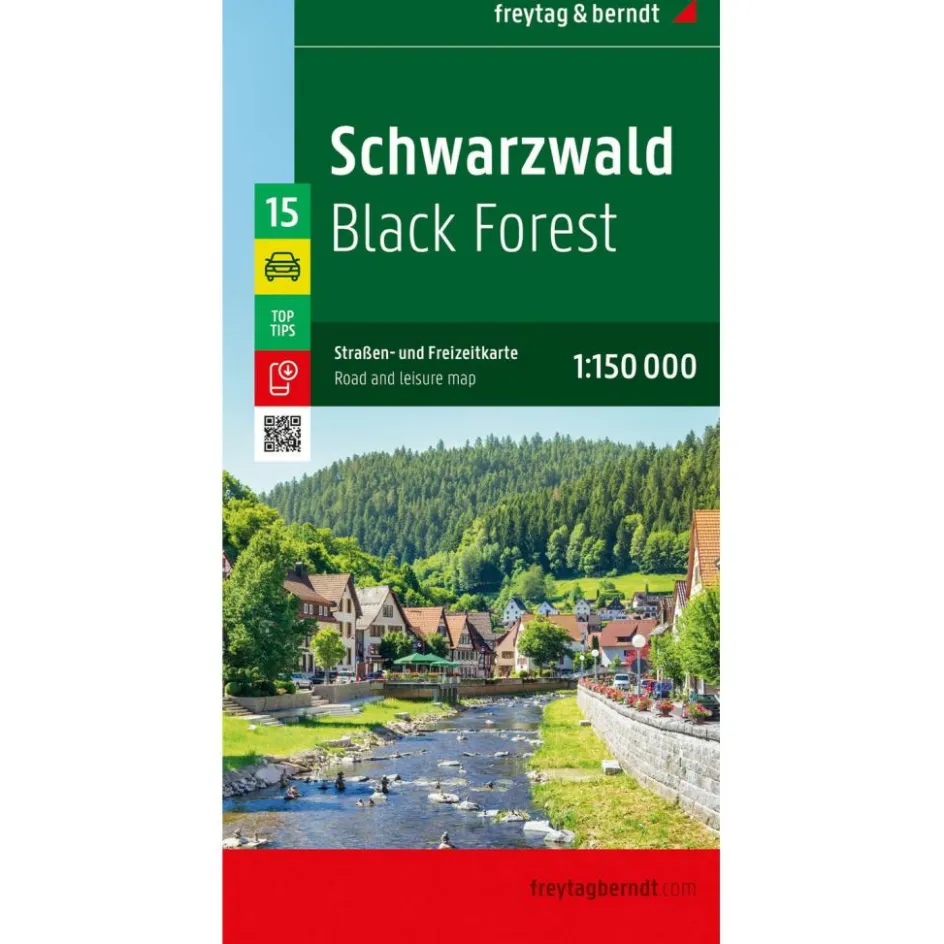 Online Freytag & Berndt Zwarte Woud vrijetijds- en wegenkaart