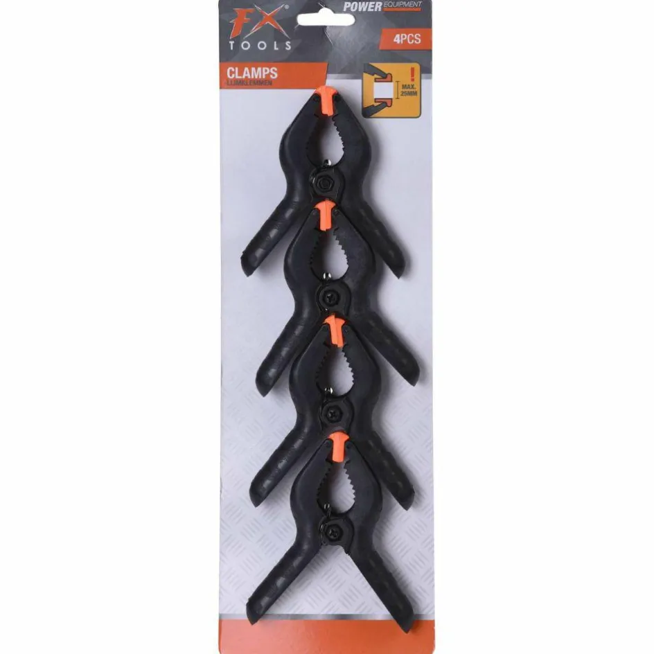 FX Tools veerklem 10 cm 4-pack