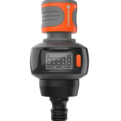 Gardena Aquacount watermeter oranje zwart