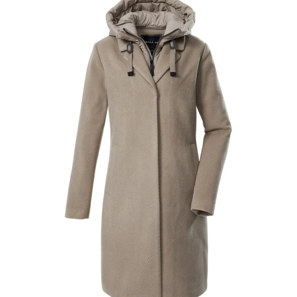 New GIGA DX GW 20 parka outdoor jack dames sand