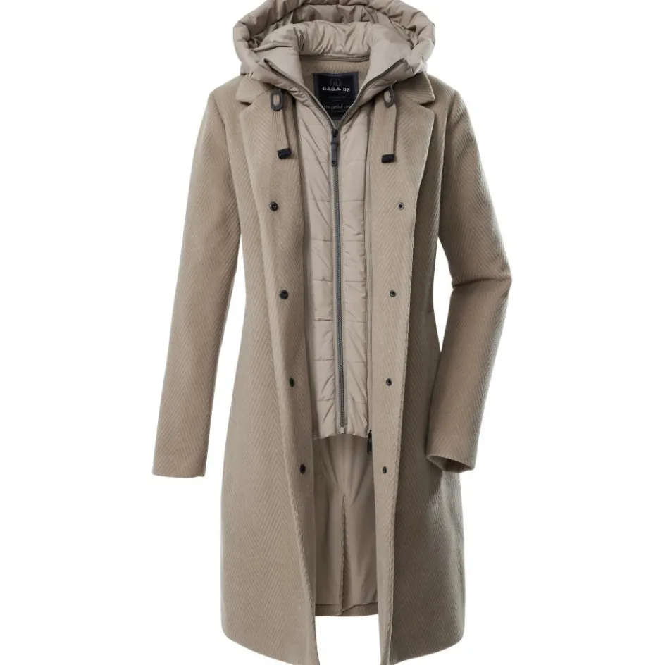 New GIGA DX GW 20 parka outdoor jack dames sand