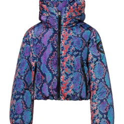 Clearance Goldbergh LUCINDA winterjas dames snake turchese