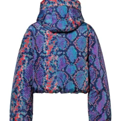 Clearance Goldbergh LUCINDA winterjas dames snake turchese