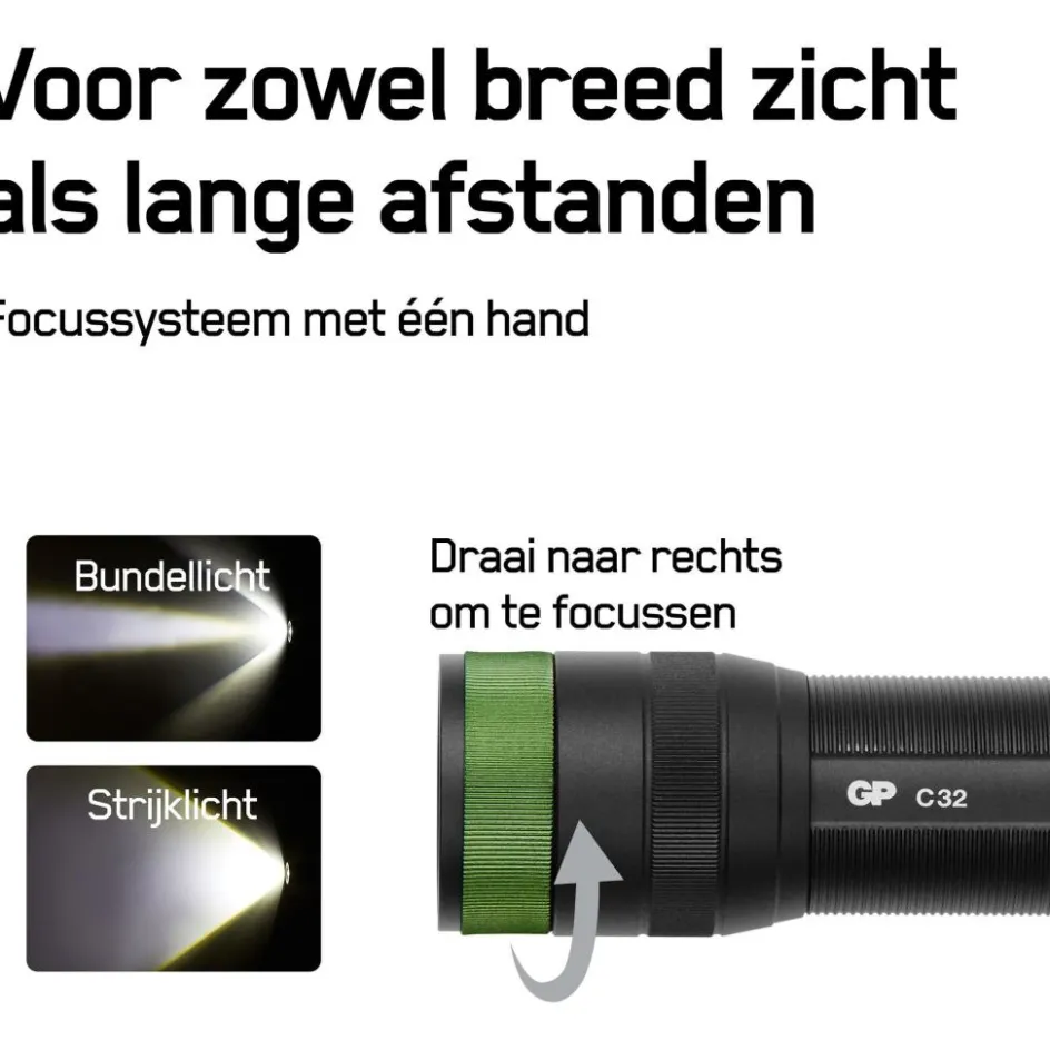 GP Batteries C32 300L zaklamp