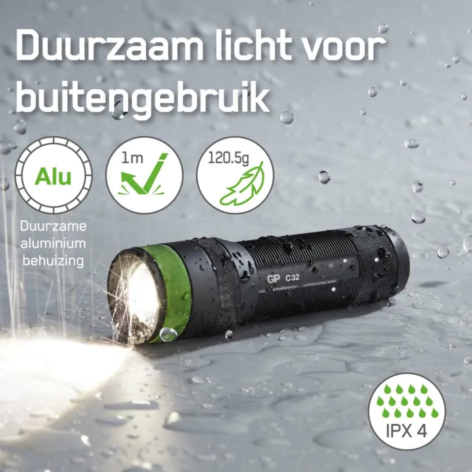 GP Batteries C32 300L zaklamp