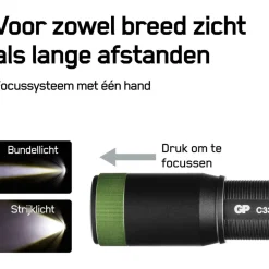 GP Batteries  C33 150L zaklamp