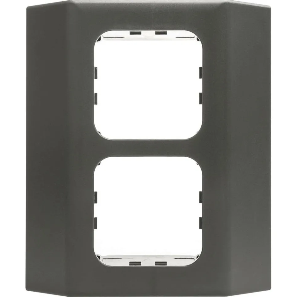 Haba C-line afdekraam hoekmodel 2-voudig donkergrijs