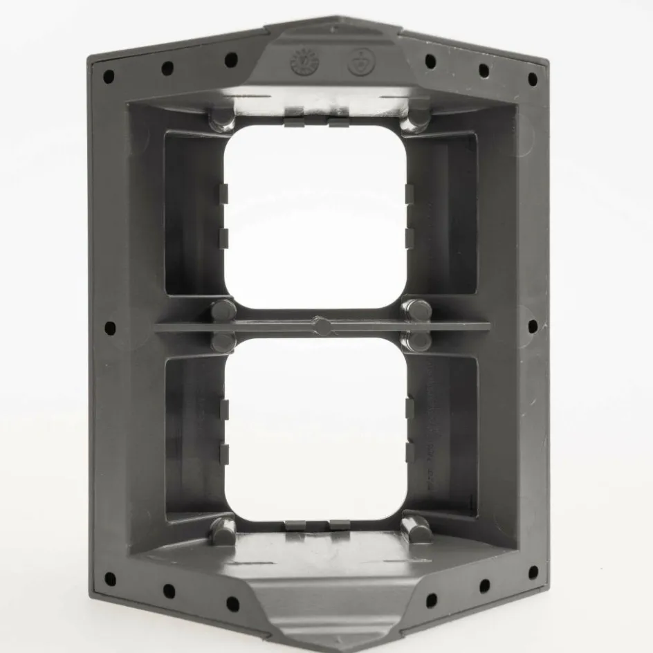 Haba C-line afdekraam hoekmodel 2-voudig donkergrijs