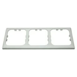 Haba C-line 3-voudig afdekraam wit