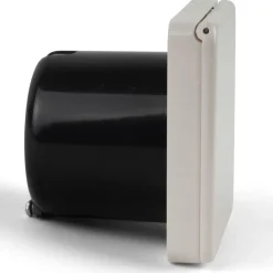 Haba C-line wandcontactdoos met klep wit